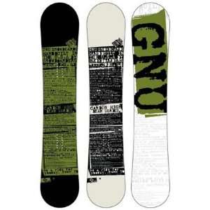  GNU Carbon High Beam Magnetraction Snowboard New 07/08 