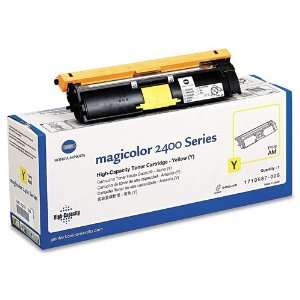  Konica Minolta  Laser Toner Magicolor 2400W Yellow 2430 2480 2490 