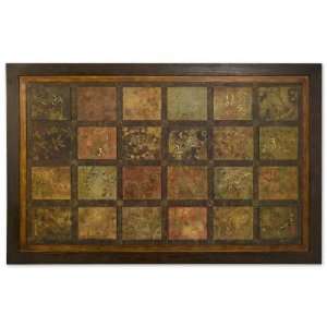 Magic Carpet by Uttermost   Brown undertones with dark brown and bla 