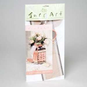  Victorian Roses Jar Art Kit 20 Piece Case Pack 24