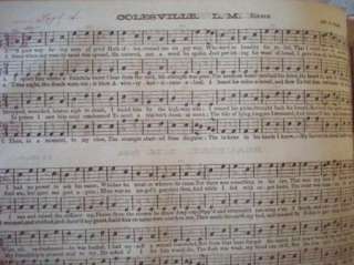 1867 VOCALIST Linton; Tunes Anthems Choir Congregation Singing Song 