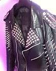   Jacket Black   Size S   Custom Studded Spiked   Lil Wayne & Kanye