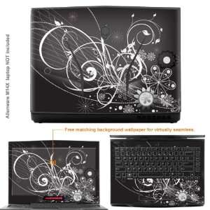   Decal Skin Sticker for Alienware M14X case cover M14X 125 Electronics