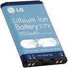 OEM Battery LG * VX8300 VX 8300 NEW Li ion Cell 1100 mAh SBPL0082301 