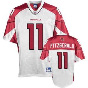   Jersey: Reebok White Replica #11 Arizona Cardinals Jersey: Sports