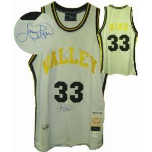   Bird Signed Authentic Valley High School Jersey
