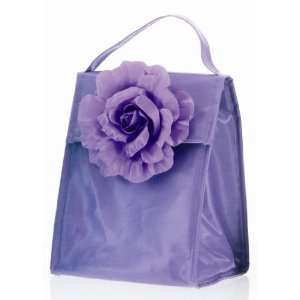   Lunch In Bloom Lunch Totes, Purple, 7.5 Inches X 9.75 Inches Beauty