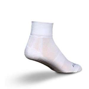  SockGuy Channel Air 2in White Cycling/Running Socks 