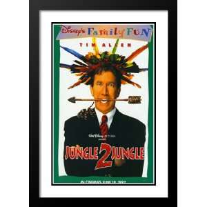 Jungle 2 Jungle 32x45 Framed and Double Matted Movie Poster   Style B