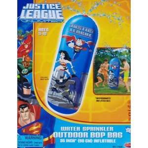  Outdoor Water Sprinkler Bop Bag : JUSTICE LEAGUE: Toys 