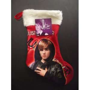  Justin Bieber Black Hoodie Christmas Stocking