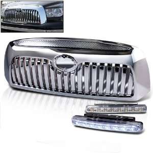   2009 Toyota Tundra Truck 1pc Front Grille Grill + 8 Led Bumper Lights