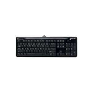  Keyboard K104 High Gloss Black: Computers & Accessories