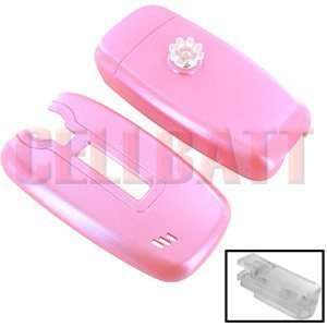  Kyocera K325 Plastic Protective Case Cover Pink Cell 