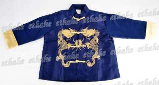 Chinese Dragon Kids Embroidery Kung Fu Jacket E6CB0E  