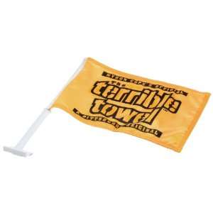 Pittsburgh Steelers 2 Sided Terrible Towel Car Flag (Gold):  