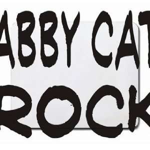  Tabby Cats Rock Mousepad: Office Products