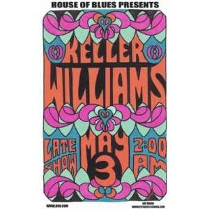  Keller Williams New Orleans Concert Poster Signed