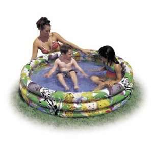  Beachball Fun Inflatable Kiddie Pool 45in: Toys & Games