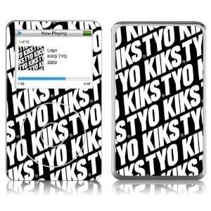   iPod Video  5th Gen  KIKS TYO  Logo Skin  Players & Accessories