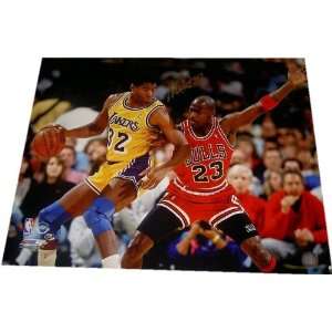   16 X 20 w/Michael Jordan Lakers GAI Certified Sports Collectibles