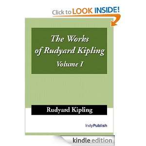   Kipling, Volume I 1 Rudyard Kipling  Kindle Store