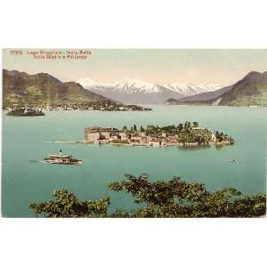   1910 Vintage Postcard Isola Bella Lago Maggiore Italy 