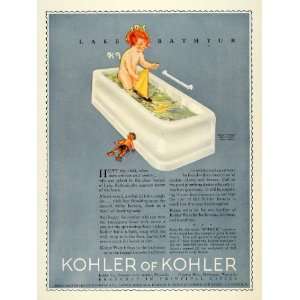  1923 Ad Kohler Bathroom Viceroy Built in Bath Wisconsin 