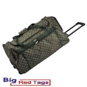   CS536 GREEN 36 Rolling Duffle Bag, Luggage, Carry on: Everything Else