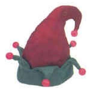  Light Up Elf Santas Helper Christmas Costume Hat: Toys 