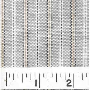  66 Wide SHIRTING TAUPE STRIPE Fabric By The Yard: Arts 