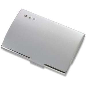   Business Card & Credit Card Holder   Free Engraving: Office Products