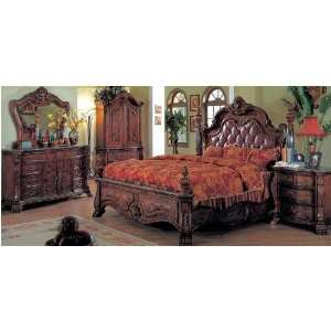  Yuan Tai ZA6800Q Zachary Queen Leather Bedroom set: Home 