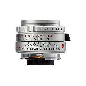  Leica 35mm f/2 SUMMICRON M ASPHERICAL Silver Chrome 