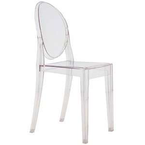  Kartell Victoria Ghost Chair Transparent Crystal by 