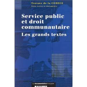   public et droit communautaire (9782110036384) Collectif Books