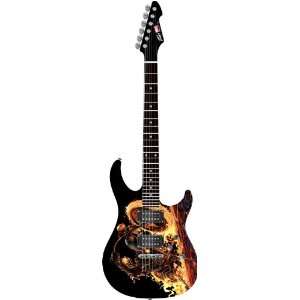  Marvel Ghost Rider Predator Tough Electric Guitar By 
