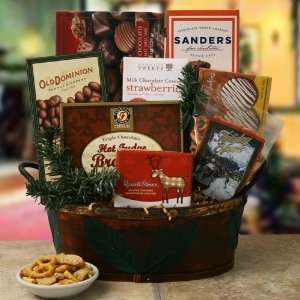 Yule Tide Sweets Christmas Gift Basket:  Grocery & Gourmet 
