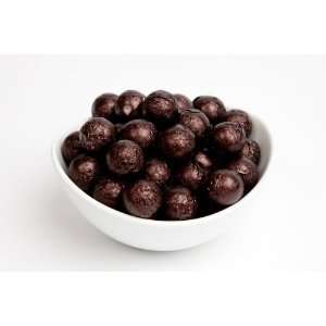 Brown Foiled Milk Chocolate Balls (10 Grocery & Gourmet Food