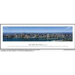  New York City Series 4 13.5x40 Panoramic Photo Sports 