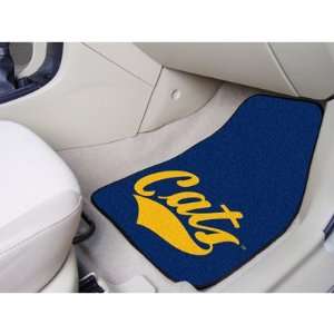 Montana State Bobcats 2 pc Printed Carpet Car Mat Set:  
