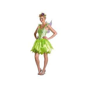  Rainbow Tinker Bell Deluxe Adult Costume: Toys & Games