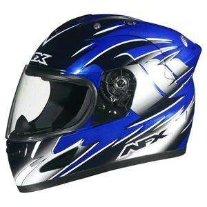  AFX FX 30 MOTORCYCLE HELMET BLUE MULTI SM Automotive