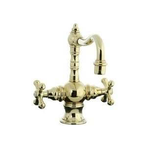 Cifial T Body Single Hole Lavatory Faucet W/ Crystal Lever Handles 265 