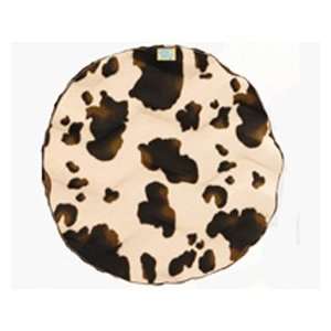    Happy Tails Bed Pony/Camel Suede Small Round 24in