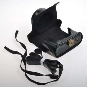   Case Bag for Panasonic Lumix GF2 Black With Strap: Camera & Photo