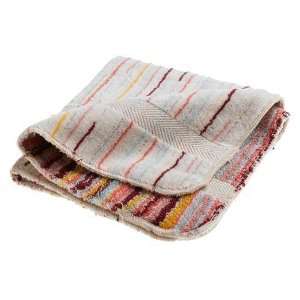  DKNY PLAY Broken Stripe Wash Towel, Pink: Home & Kitchen
