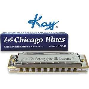  Chicago Blues Harmonica, Key of C Musical Instruments