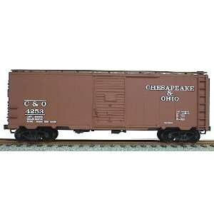  ACCURAIL HO 40 AAR STEEL BOXCAR C&O KIT Toys & Games