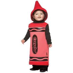 Lets Party By Rasta Imposta Red Crayola Crayon Toddler Costume / Red 